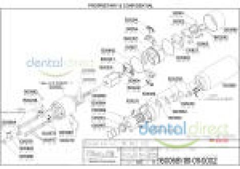 LED für Bien-Air MC2 & MC3 Motoren, Original LED-Ausführung – helles Licht für präzise zahnmedizinische Behandlungen.